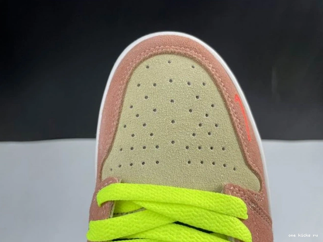 Rep Switch Air High 1 Peach Jordan CW6576-800 0702